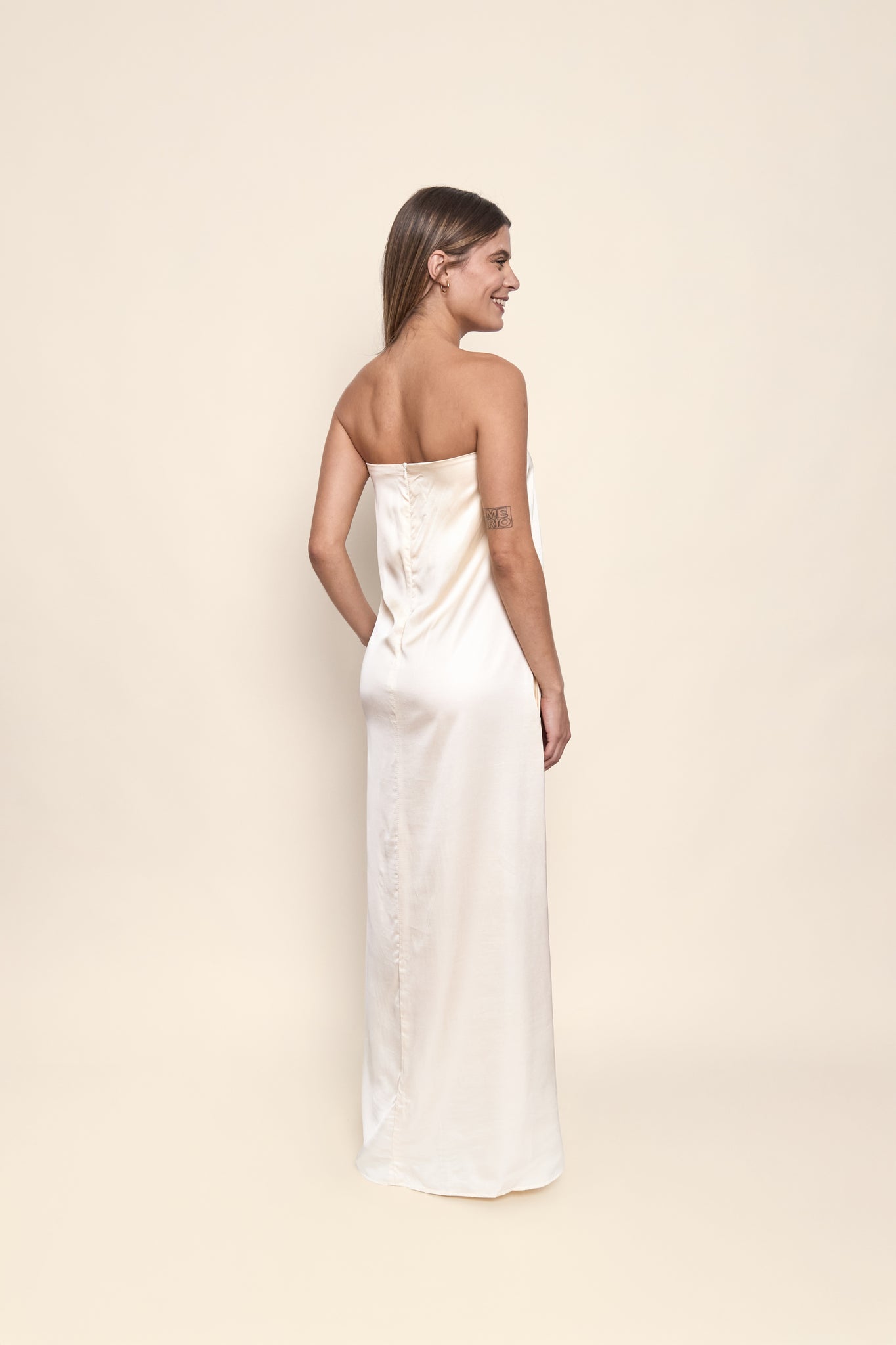 Lila Dress in Off-White