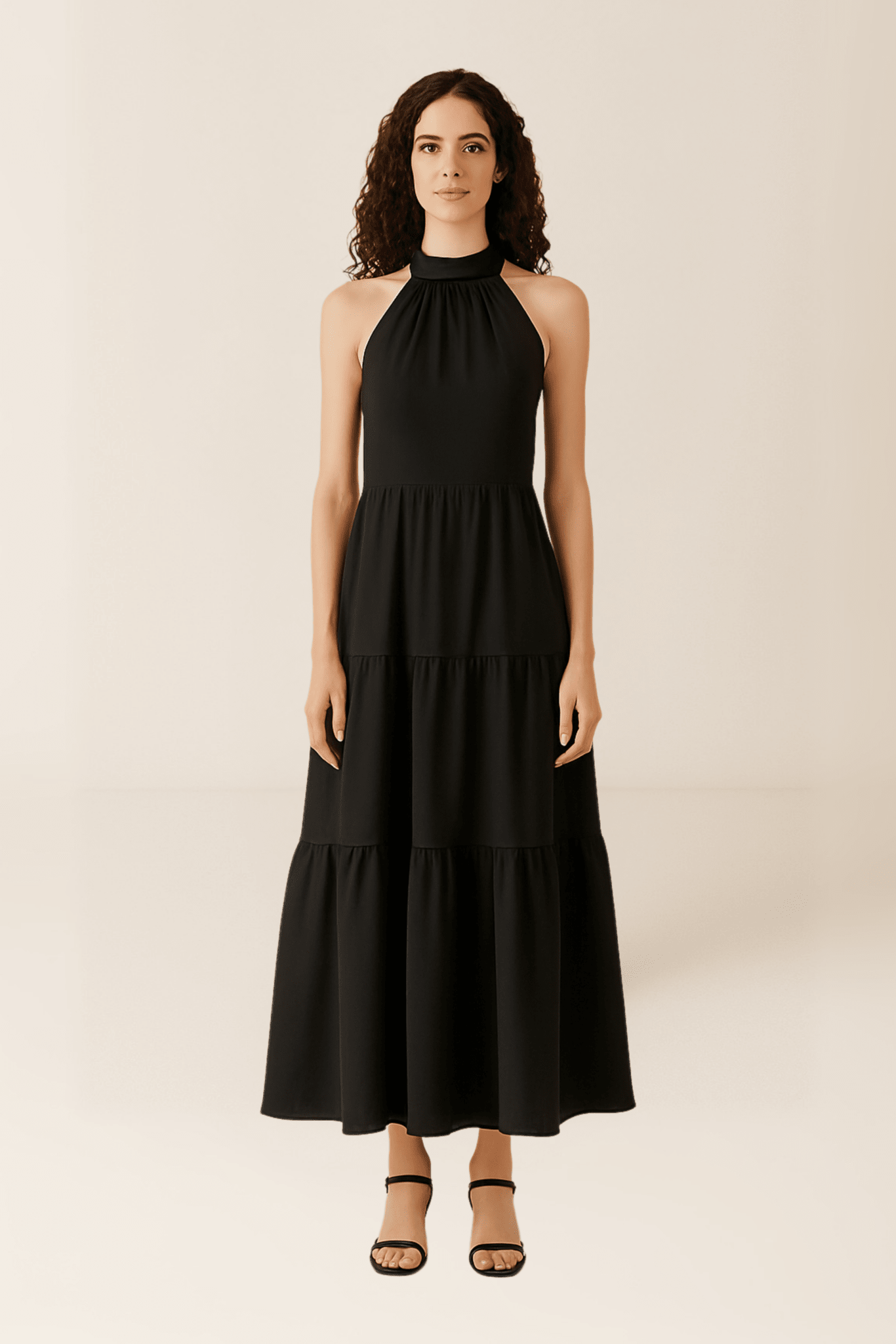 Black Maria Dress - KNYT STUDIOS