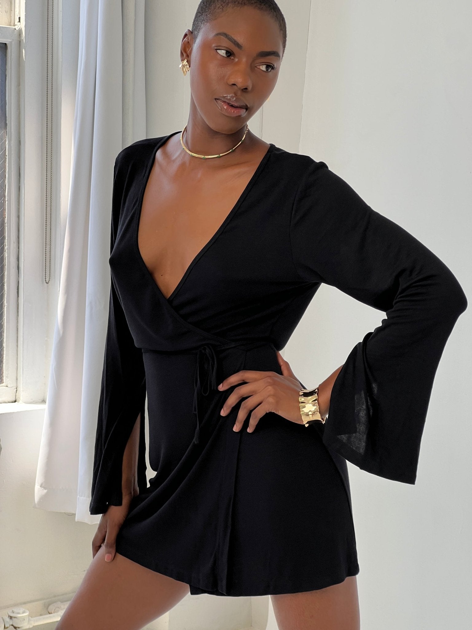 Black Hera Dress - KNYT STUDIOS Black Hera Dress - KNYT STUDIOS