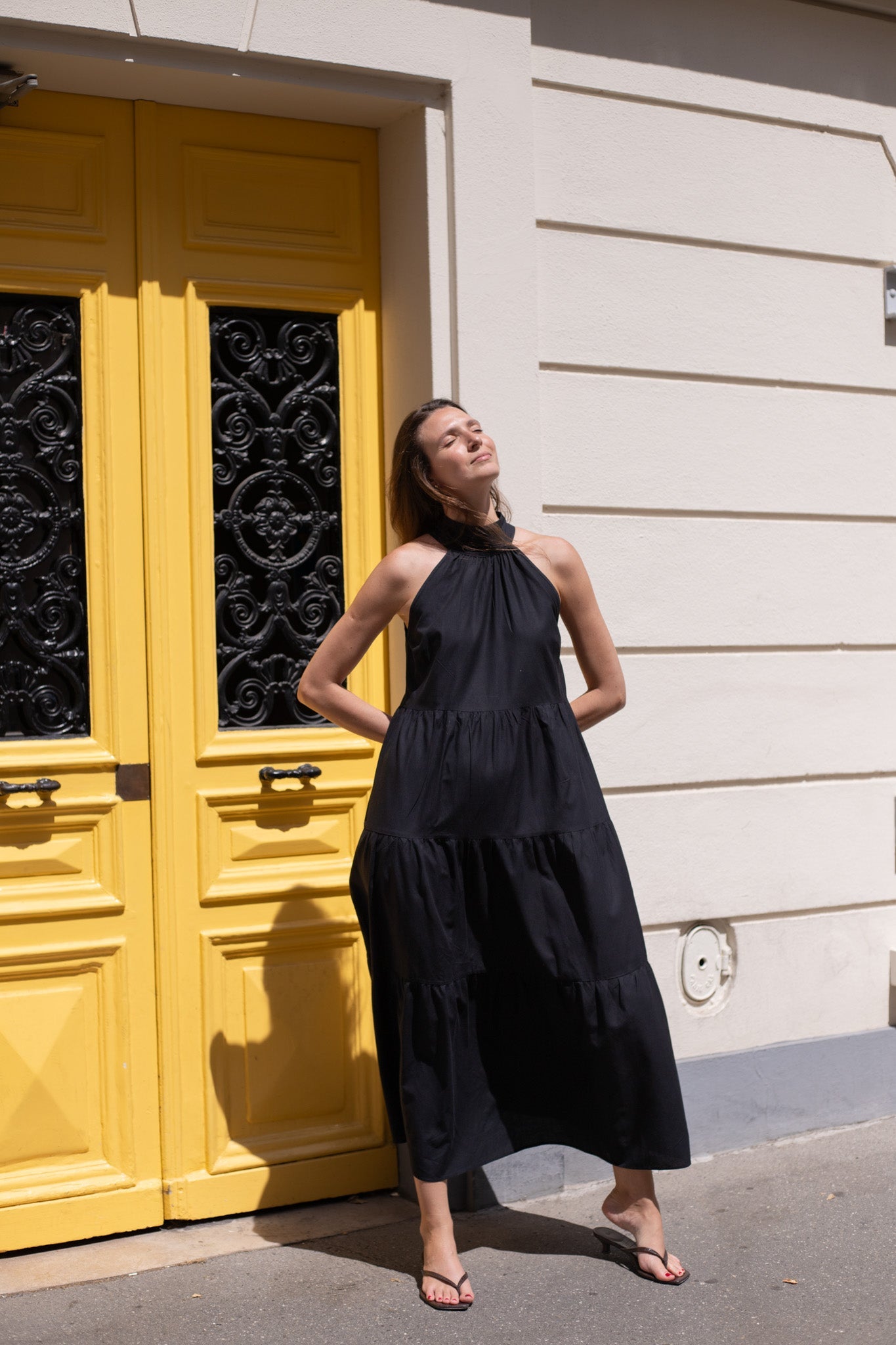 Black Maria Dress - KNYT STUDIOS