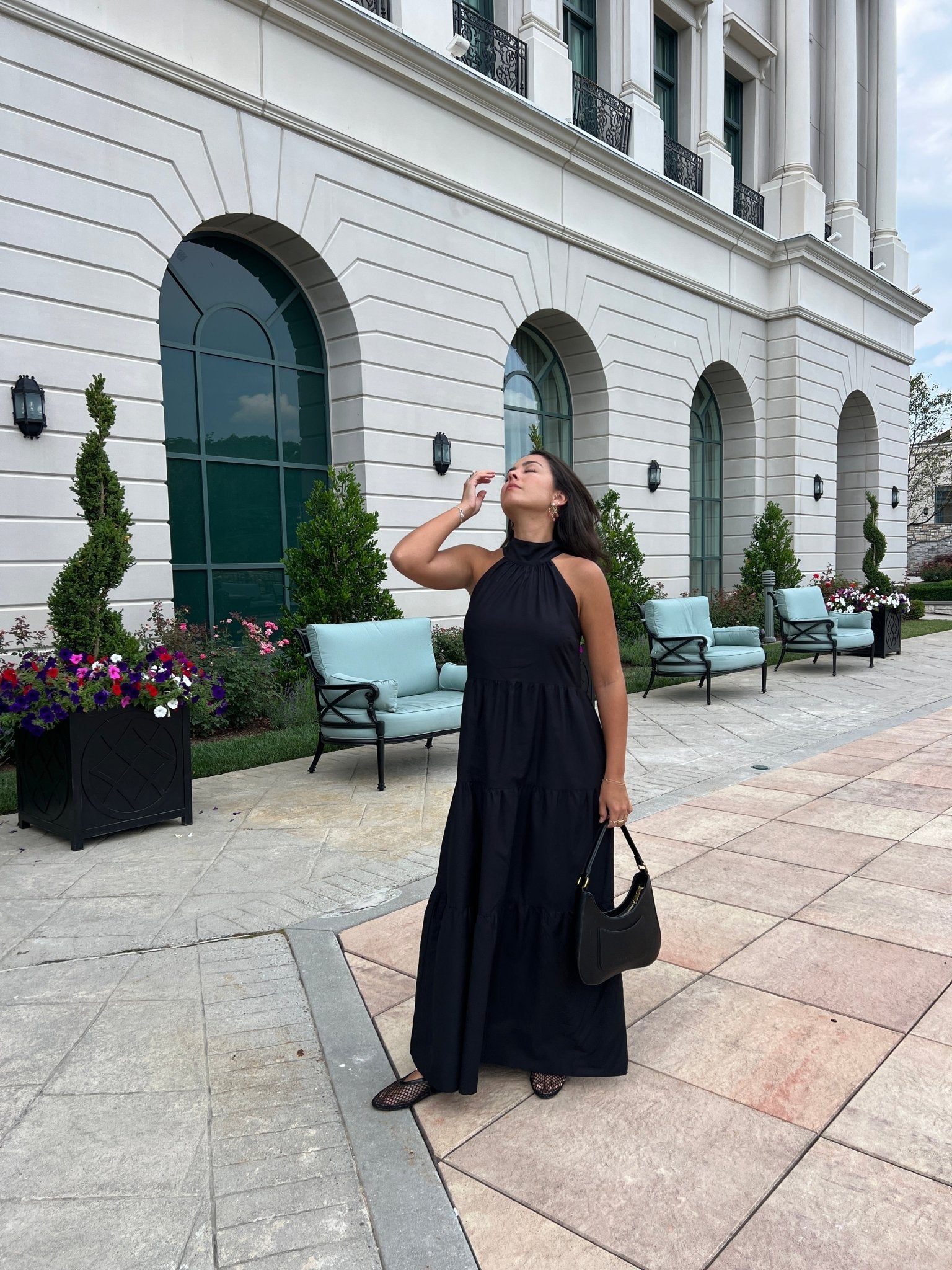 Black Maria Dress - KNYT STUDIOS